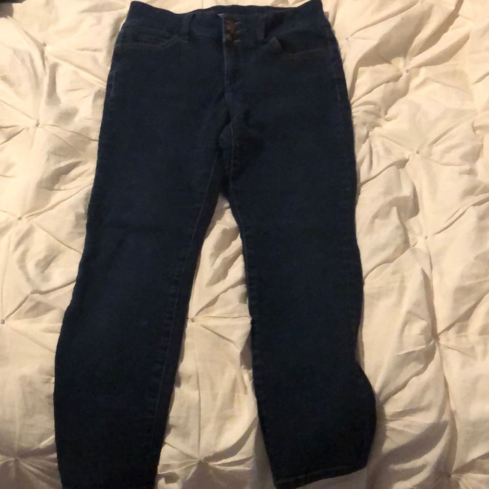 Dark washed jeans